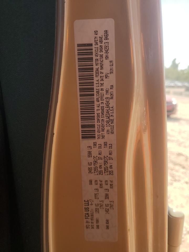 2017 Jeep Wrangler Unlimited Sahara VIN: 1C4BJWEG4HL645419 Lot: 84782405