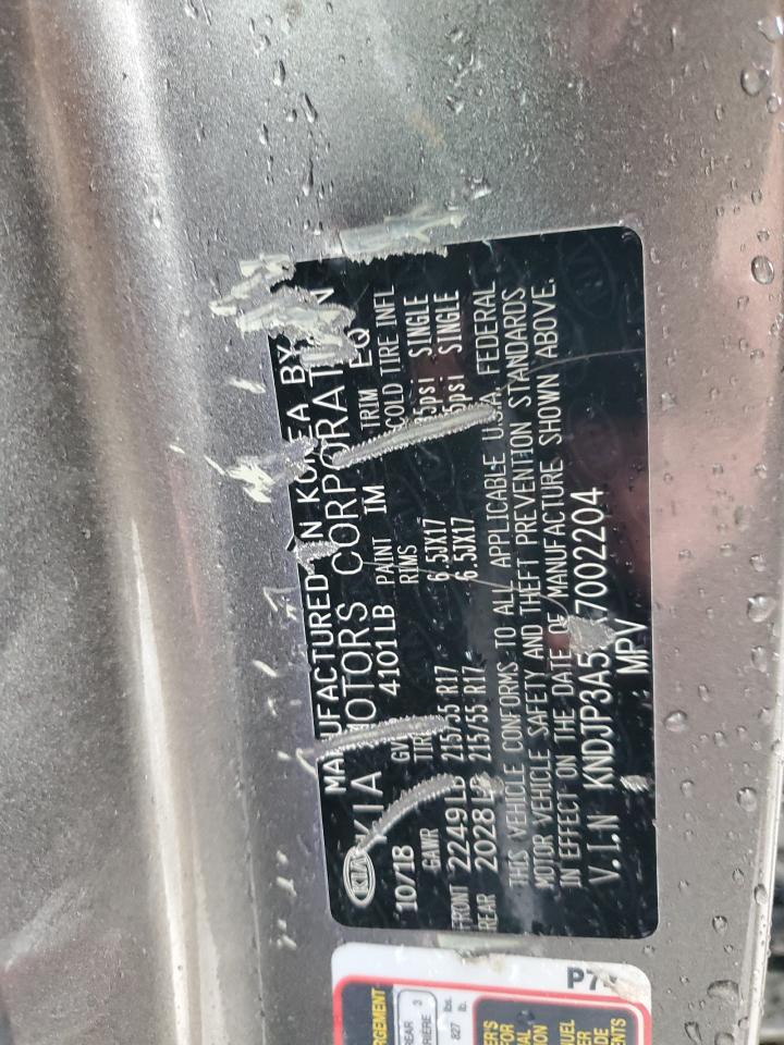 2019 Kia Soul + VIN: KNDJP3A55K7002204 Lot: 80736415