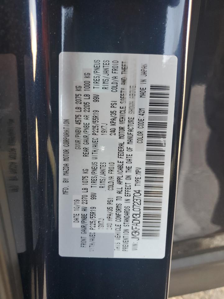 2020 Mazda Cx-5 Grand Touring VIN: JM3KFADM3L0723704 Lot: 80576635