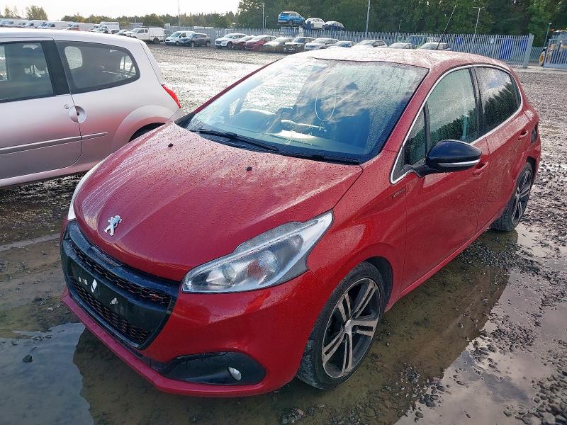 2018 PEUGEOT 208 GT LINE BLUE HDI  for sale at Copart EAST KILBRIDE