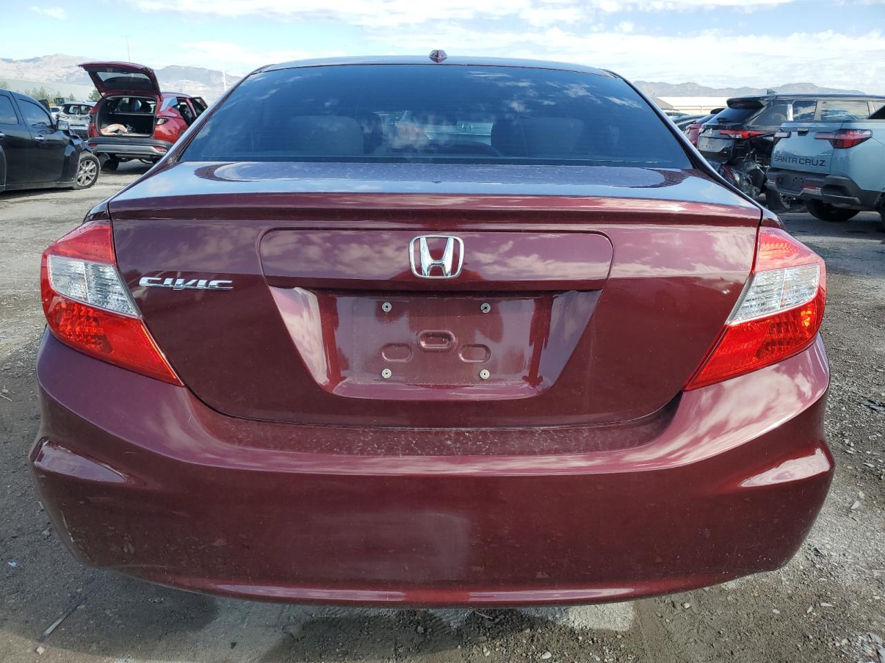 2012 Honda Civic Ex VIN: 2HGFB2F87CH551749 Lot: 81523065