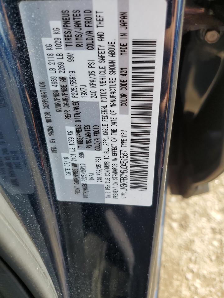 2018 Mazda Cx-5 Touring VIN: JM3KFBCM6J0451587 Lot: 81081625