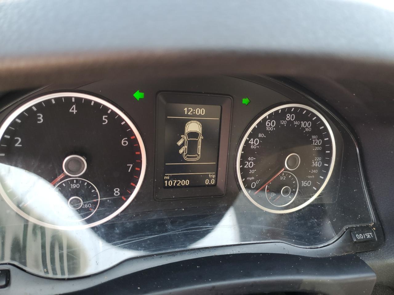 2015 Volkswagen Tiguan S VIN: WVGAV7AX9FW552060 Lot: 80737065