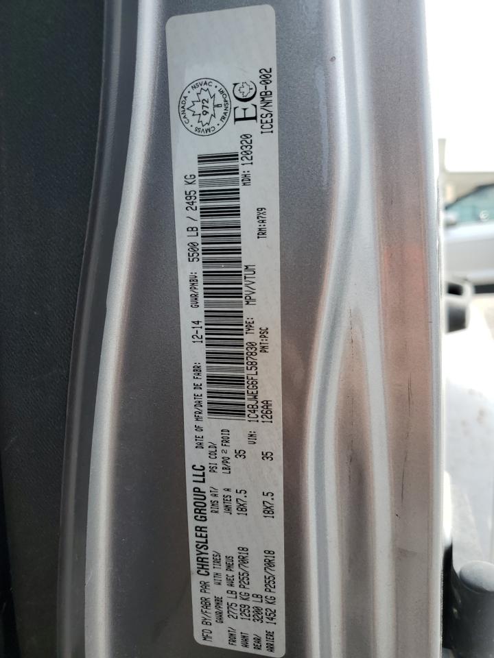 2015 Jeep Wrangler Unlimited Sahara VIN: 1C4BJWEG6FL587830 Lot: 84748625