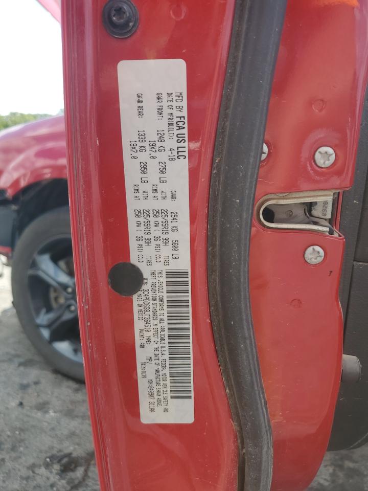 2018 Dodge Journey Crossroad VIN: 3C4PDDGG8JT364510 Lot: 81045695