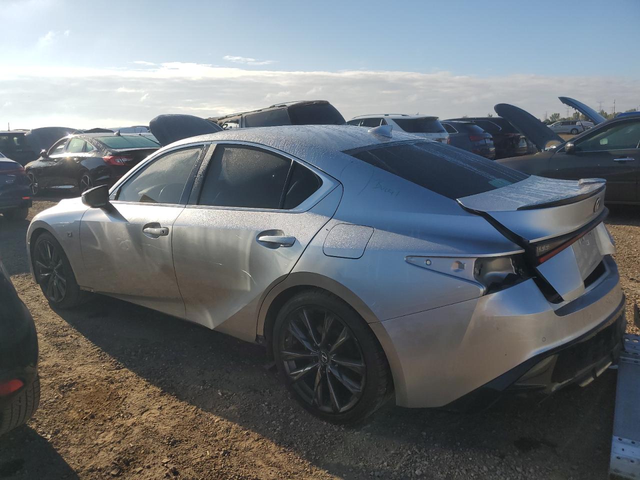2022 Lexus Is 350 F Sport silver null gas JTHGZ1B26N5050824 photo #3