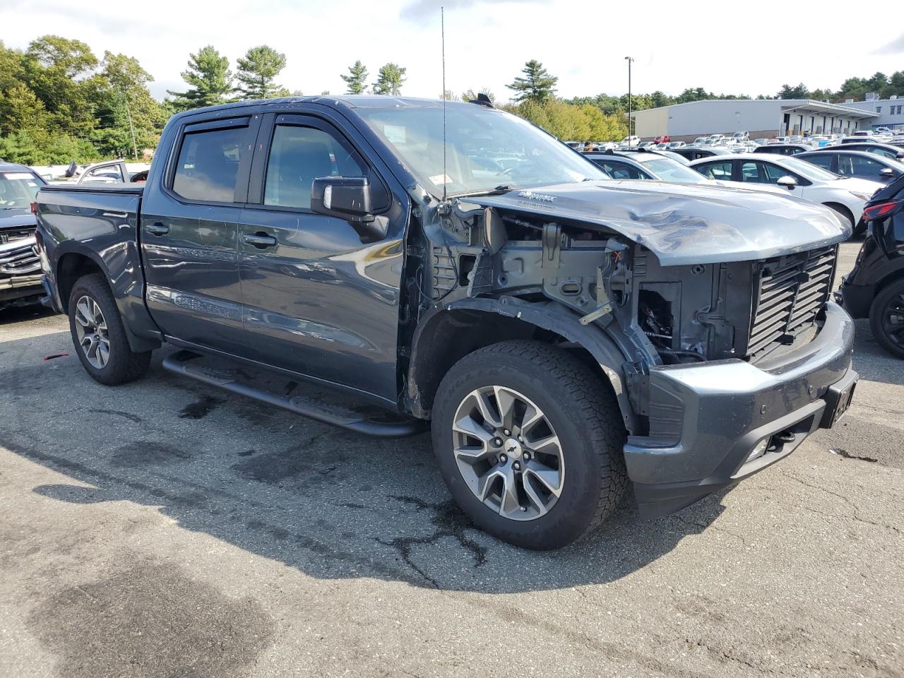 2022 Chevrolet Silverado Ltd K1500 Rst VIN: 1GCUYEET2NZ183334 Lot: 80352725