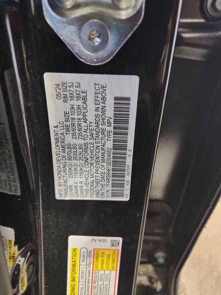 2025 Honda Cr-V Sport-L VIN: 7FARS6H87SE004652 Lot: 81383515