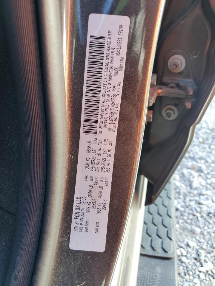 2020 Ram 1500 Big Horn/Lone Star VIN: 1C6RREBT5LN245926 Lot: 83761855