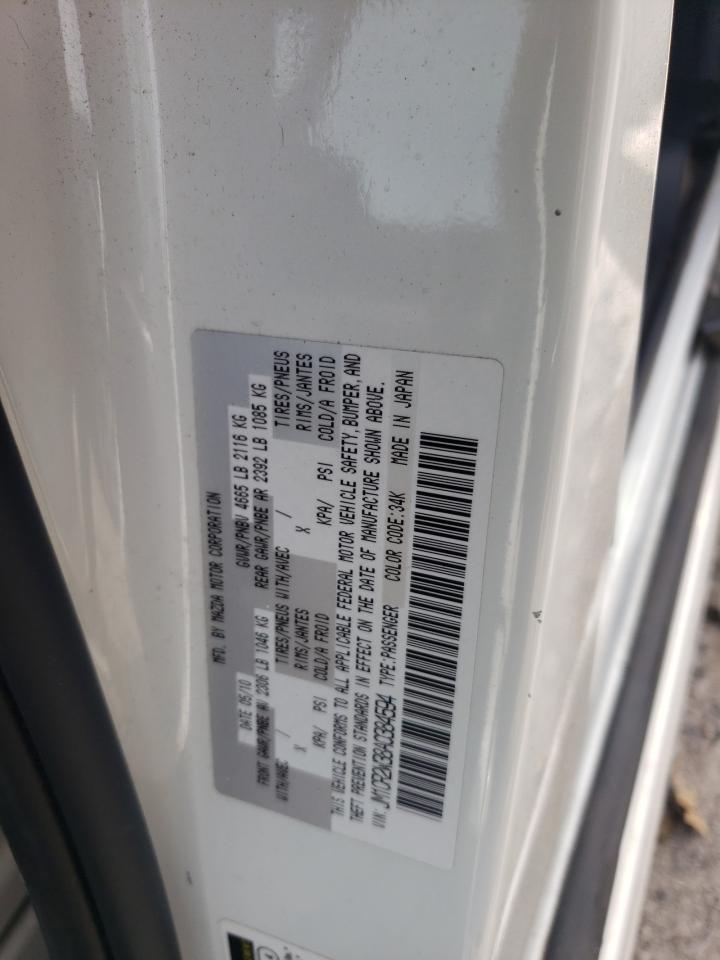 2010 Mazda 5 VIN: JM1CR2W38A0384594 Lot: 82075055