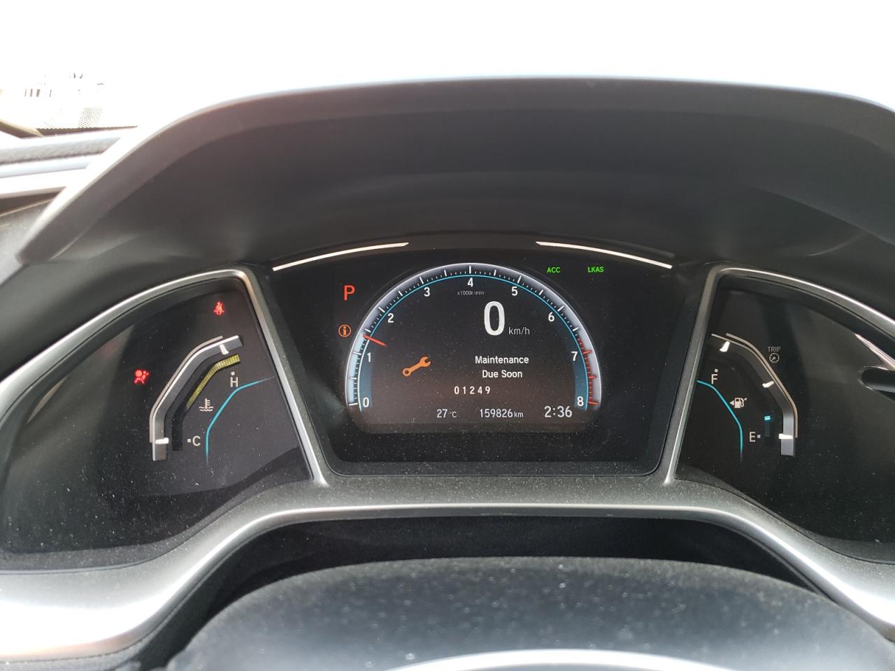 2019 Honda Civic Ex VIN: 2HGFC2F70KH043576 Lot: 80532915