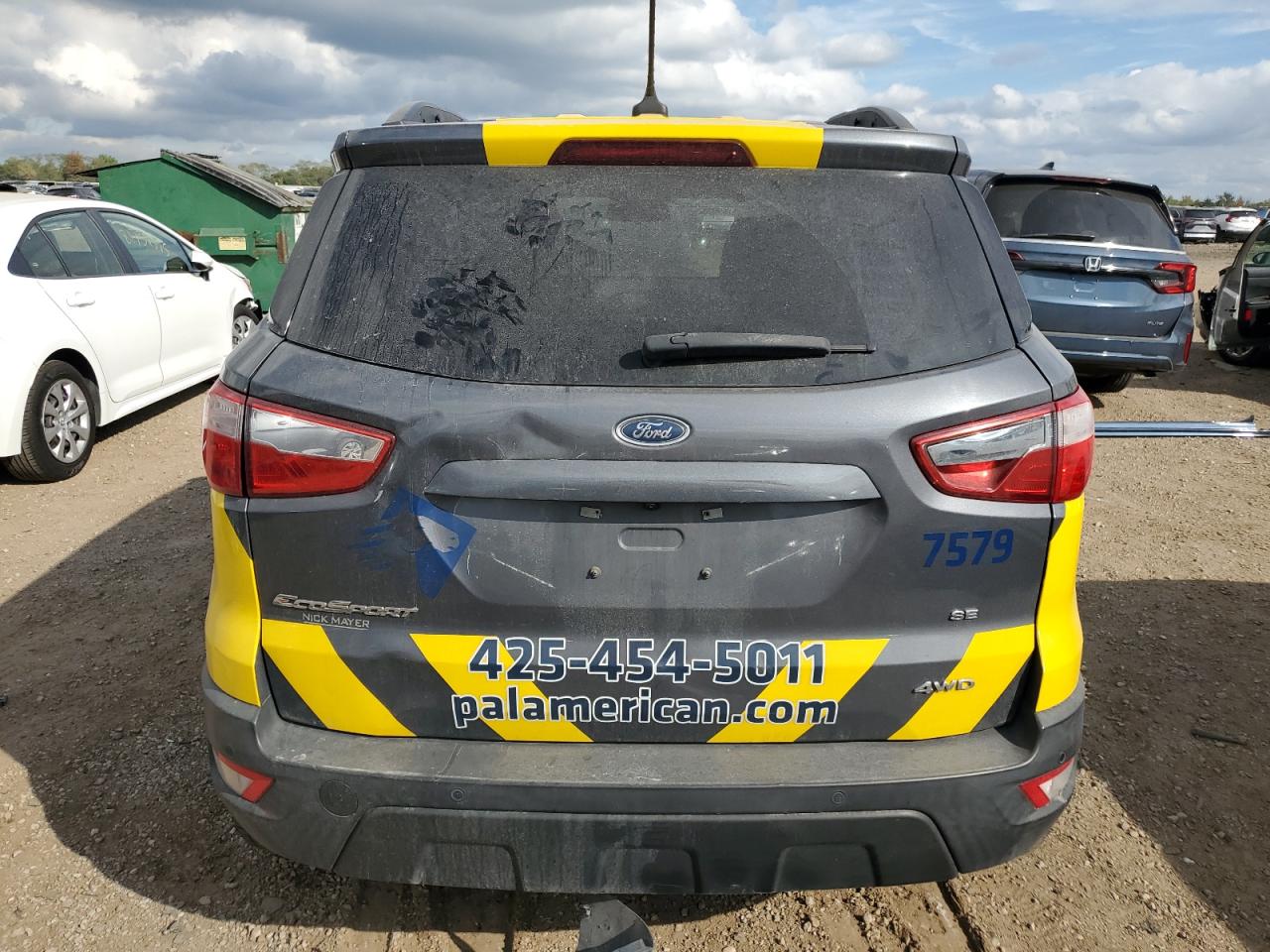 2020 Ford Ecosport Se VIN: MAJ6S3GL0LC317579 Lot: 81421785