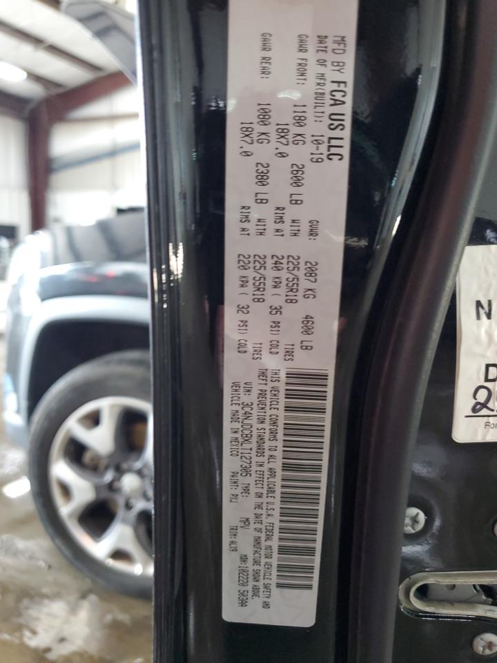 2020 Jeep Compass Limited VIN: 3C4NJDCBXLT127305 Lot: 83814805