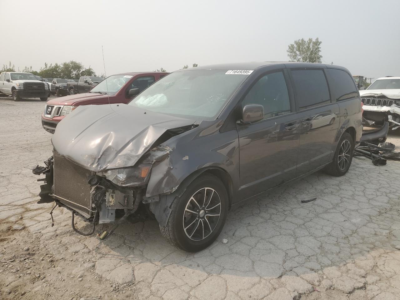 DODGE CARAVAN 2019. Lot# 71649395. VIN 2C4RDGCGXKR502956. Photo 1