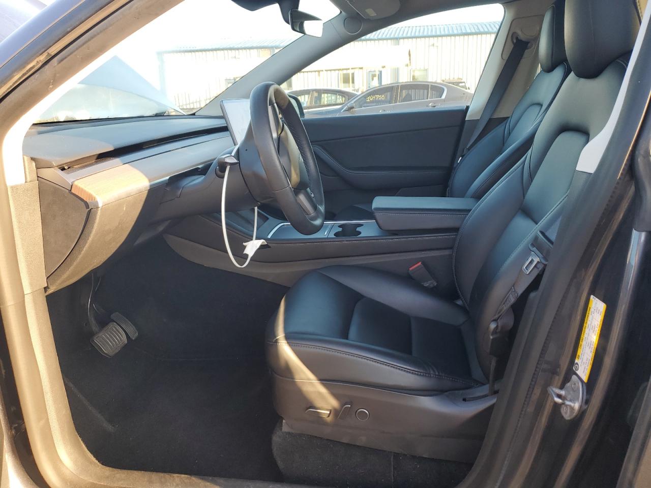 2021 Tesla Model Y VIN: 5YJYGDEE7MF281196 Lot: 80250505