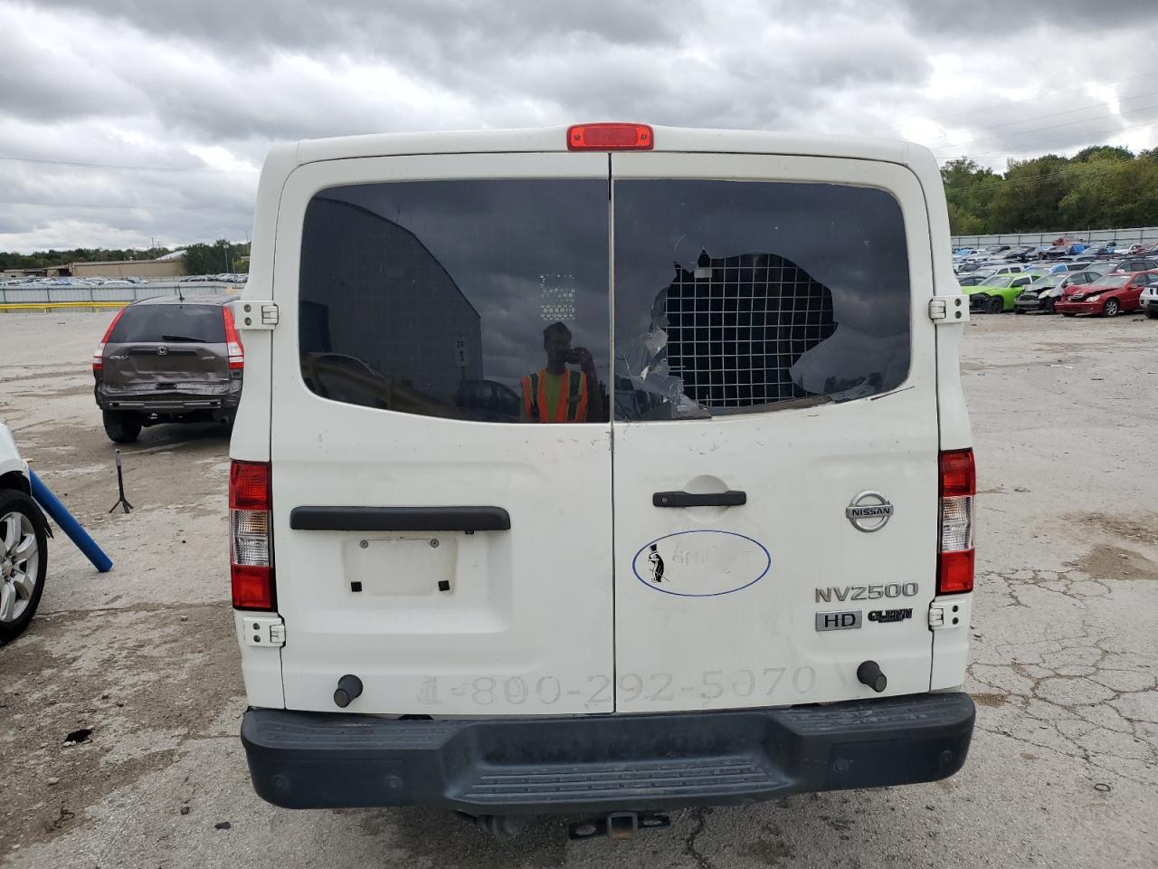 2015 Nissan Nv 2500 VIN: 1N6AF0KY8FN805095 Lot: 81377085