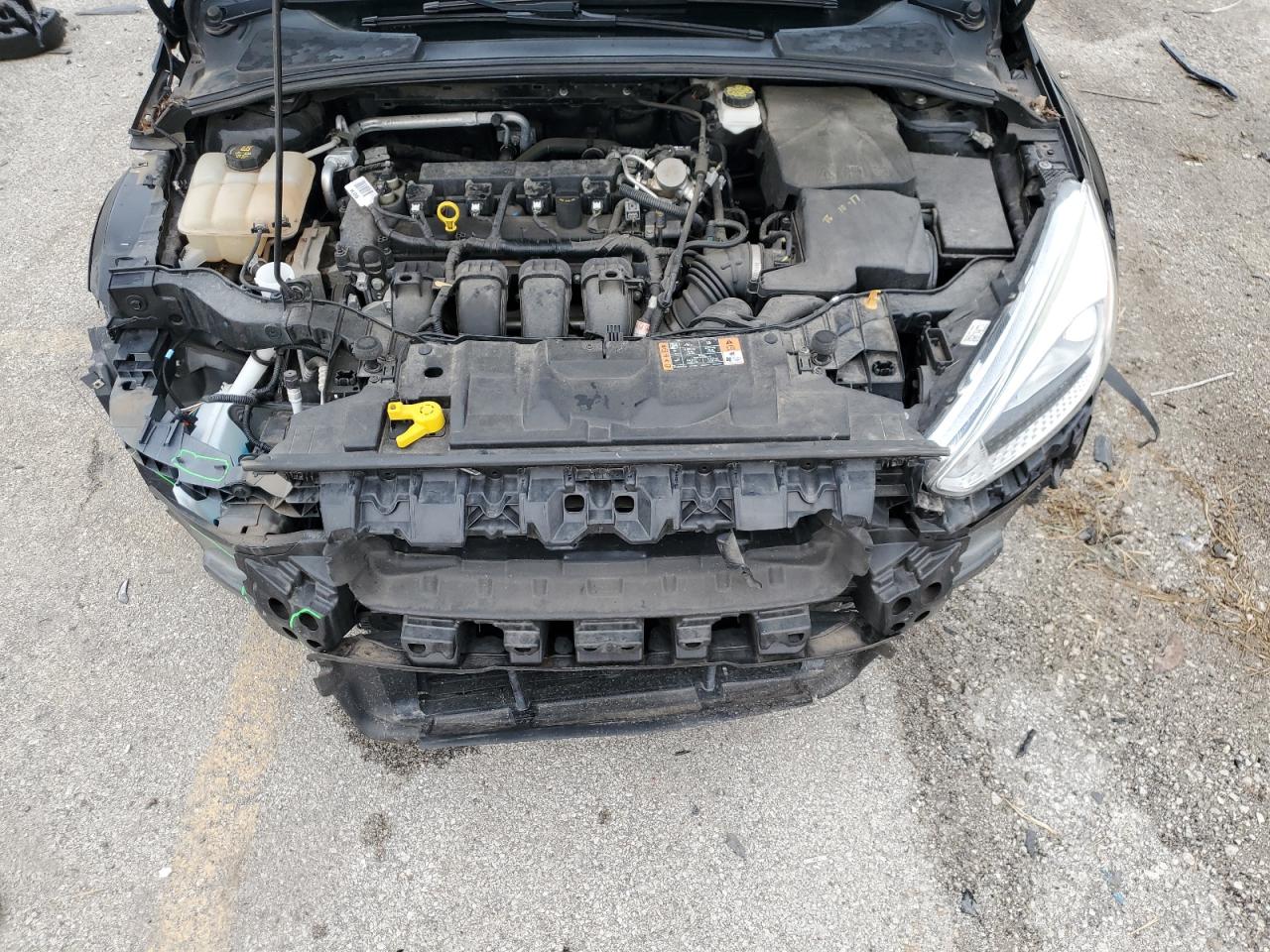 2017 Ford Focus Se VIN: 1FADP3F21HL341012 Lot: 83780335