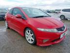 2009 HONDA CIVIC TYPE S GT I-CTDI  for sale at Copart YORK