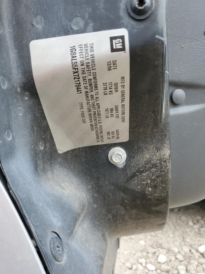 2007 Saturn Ion Level 3 VIN: 1G8AL55FX7Z178441 Lot: 82103795