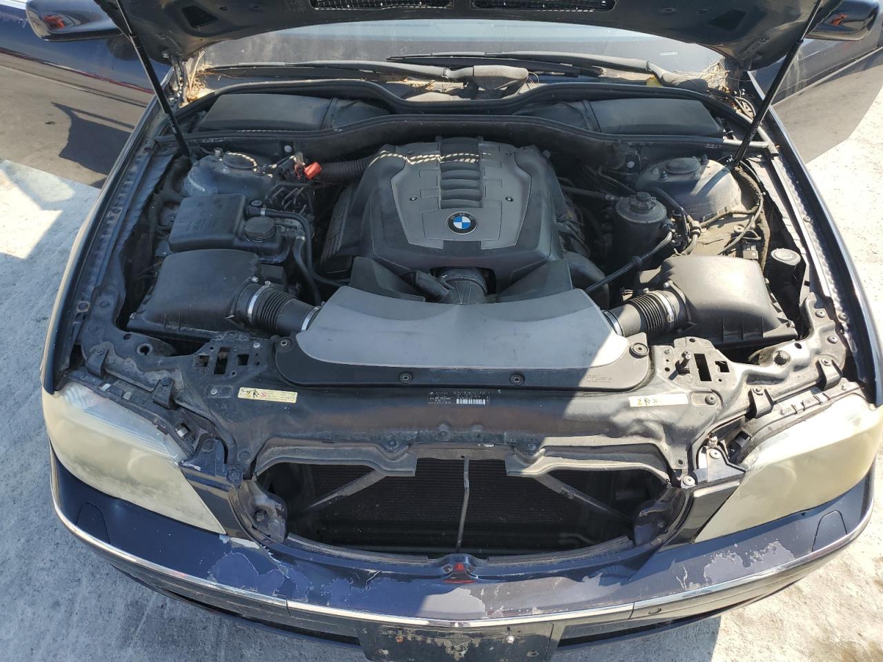 2008 BMW 750 Li VIN: WBAHN83508DT80131 Lot: 80487435