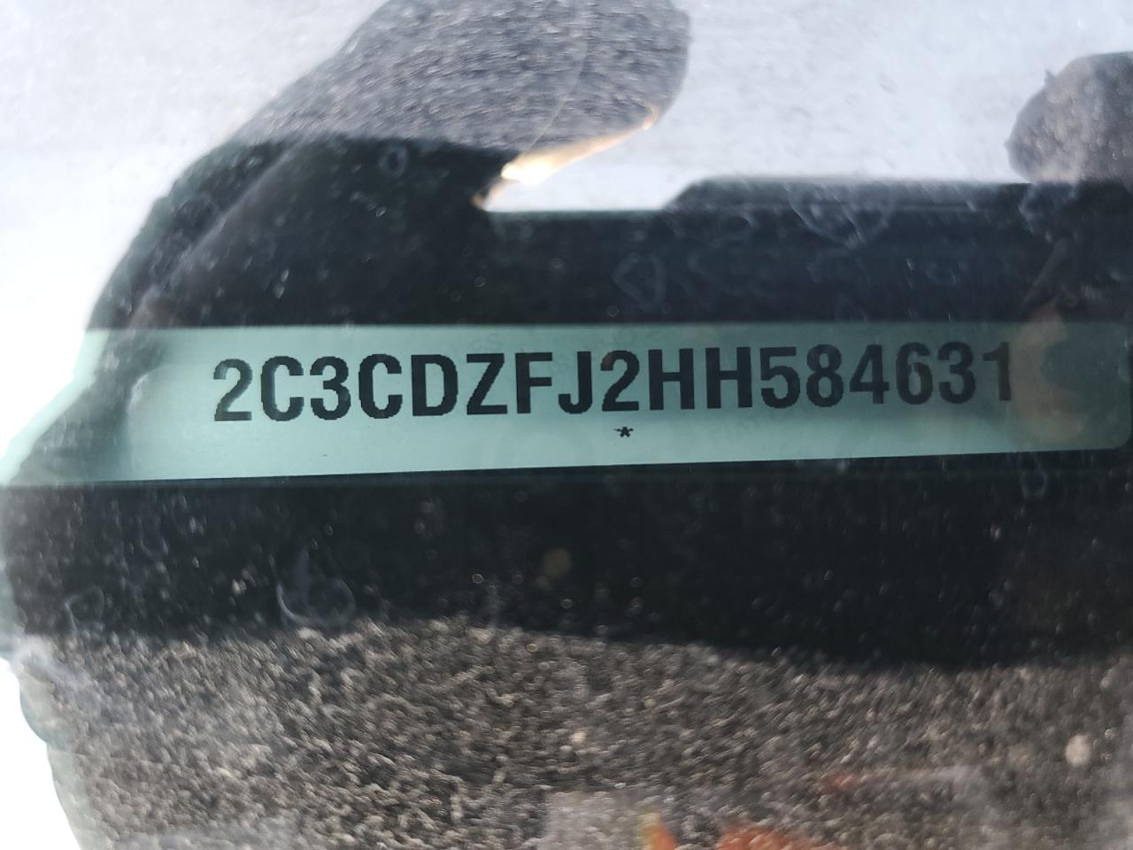 2017 Dodge Challenger R/T 392 VIN: 2C3CDZFJ2HH584631 Lot: 71422015