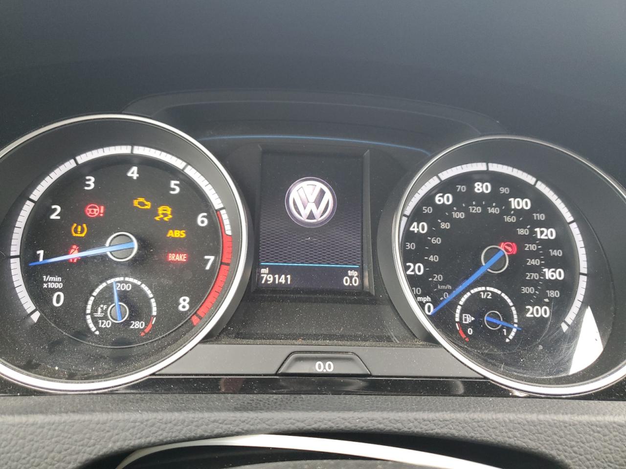 2017 Volkswagen Golf R VIN: WVWWF7AU9HW167498 Lot: 80808495