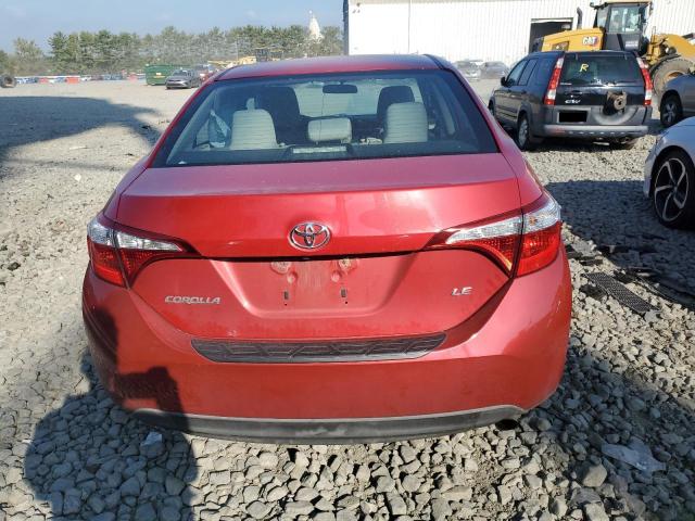 Седаны TOYOTA COROLLA 2016 Красный