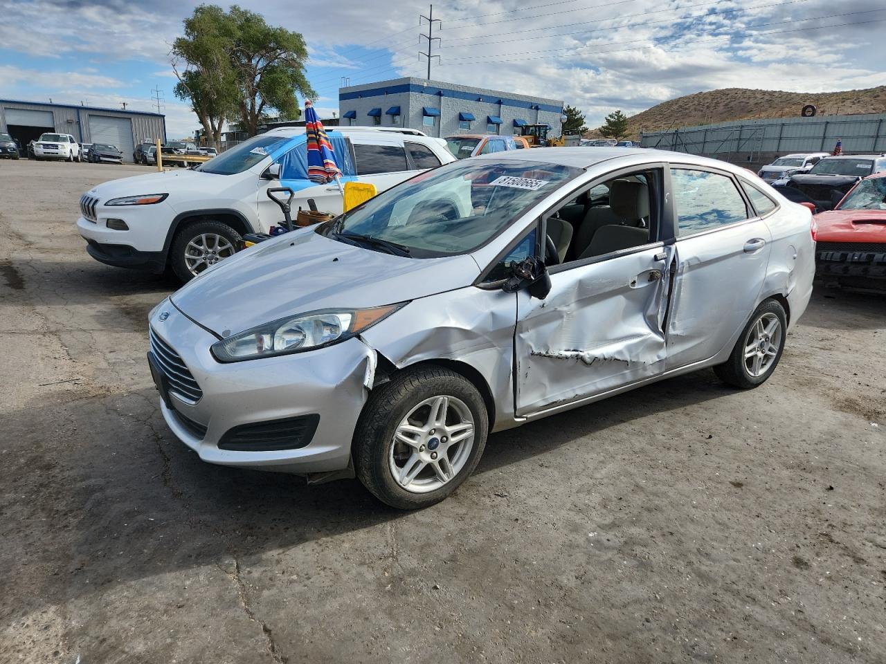 2019 Ford Fiesta Se silver null gasoline 3FADP4BJ4KM101641 photo #1