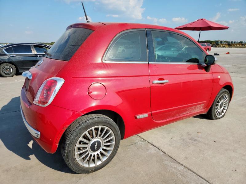  FIAT 500 2013 Czerwony