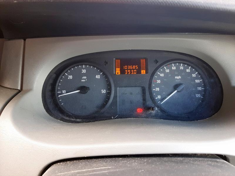 2009 VAUXHALL VIVARO 2700 CDTI SWB 