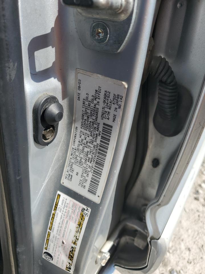 2004 Toyota 4Runner Sr5 VIN: JTEBT14R540028389 Lot: 81244895