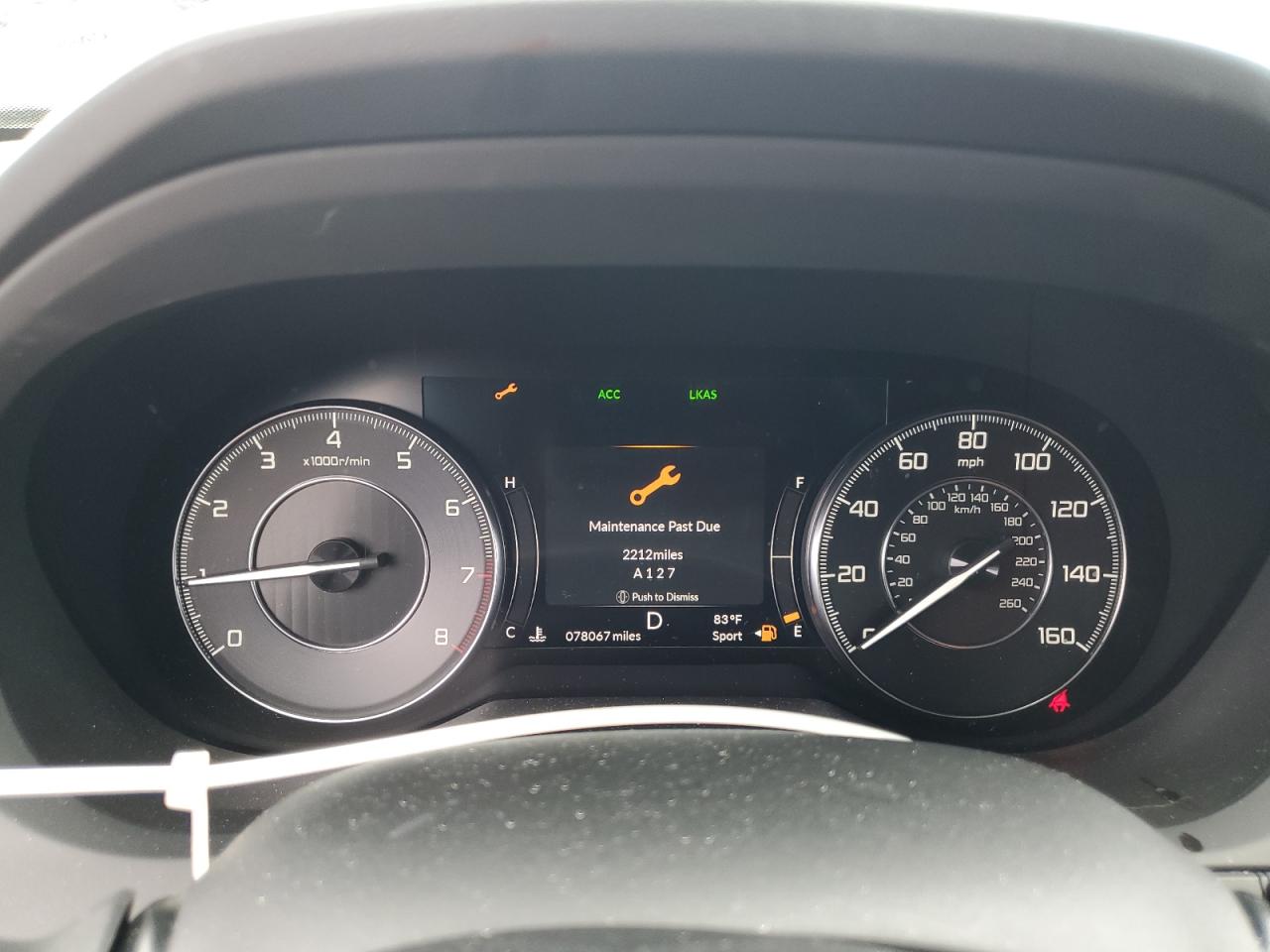 2020 Acura Rdx VIN: 5J8TC1H35LL000086 Lot: 71084745