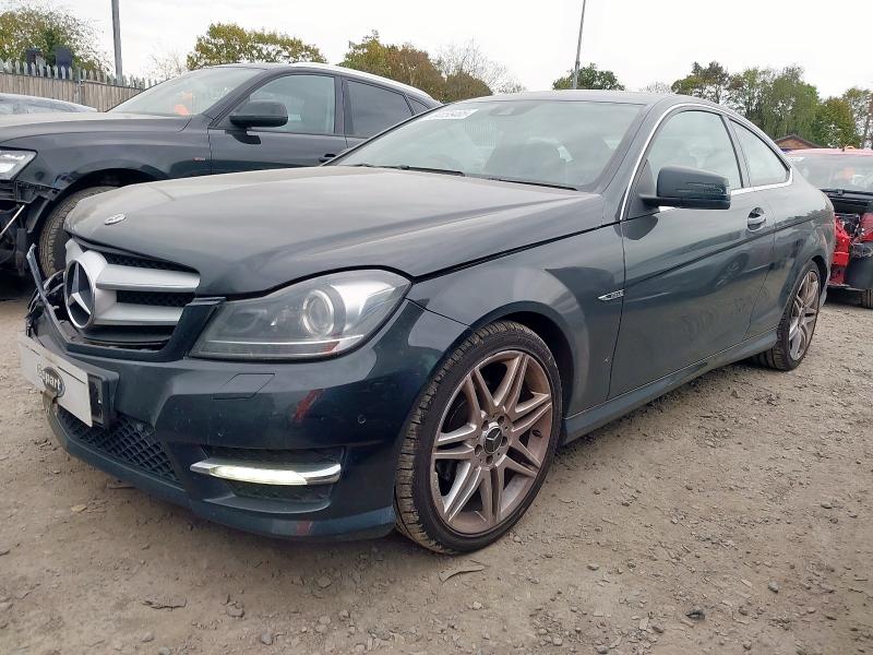 2012 MERCEDES-BENZ C220 AMG SPORT + CDI BLUE  for sale at Copart WOLVERHAMPTON