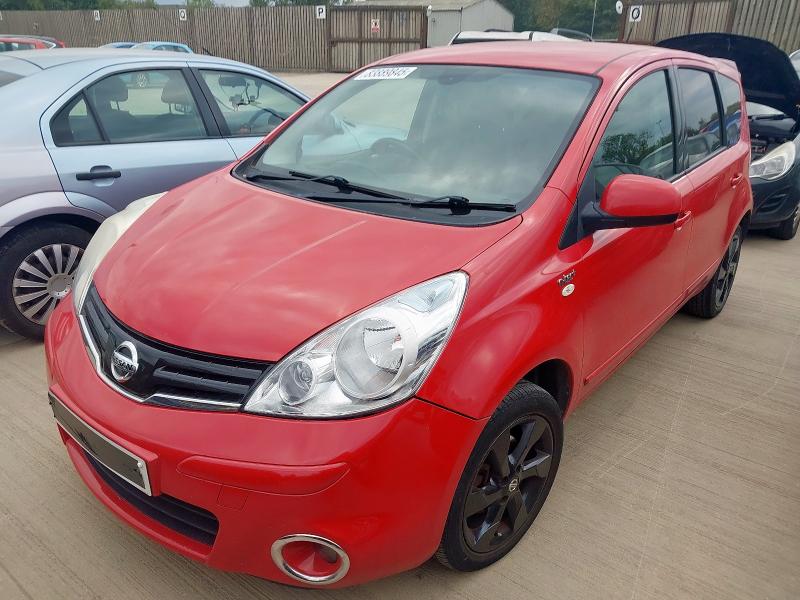 2012 NISSAN NOTE N-TEC+ 1.4 N-TEC+ 5DR for sale at Copart SANDY