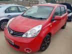 2012 NISSAN NOTE N-TEC+ 1.4 N-TEC+ 5DR for sale at Copart SANDY