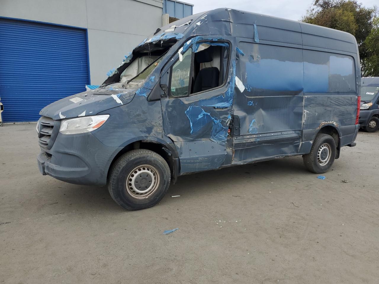 2019 Mercedes-Benz Sprinter 2500/3500 blue null diesel WD4PF0CD3KP047969 photo #1