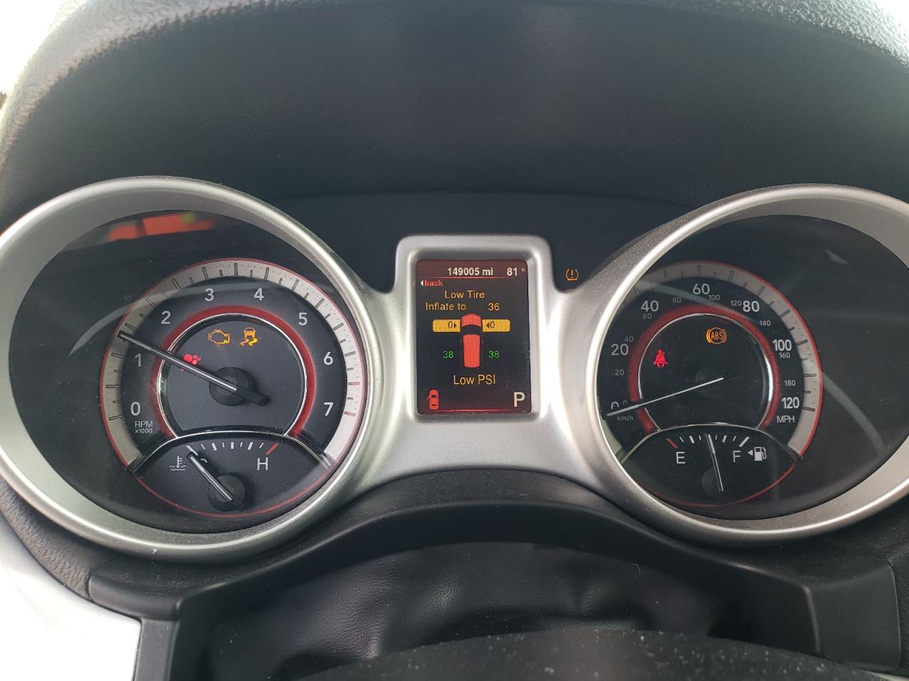 2016 Dodge Journey Sxt VIN: 3C4PDCBG1GT122703 Lot: 81131075