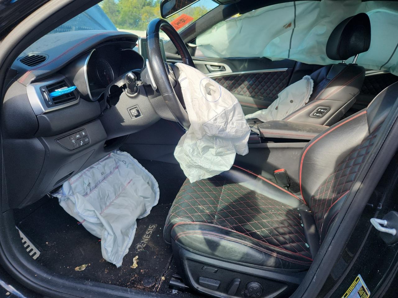 2019 Genesis G70 Prestige VIN: KMTG34LE3KU037335 Lot: 71660535