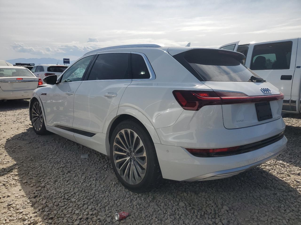 2019 Audi E-Tron Prestige white null electric WA1VAAGE6KB007353 photo #3