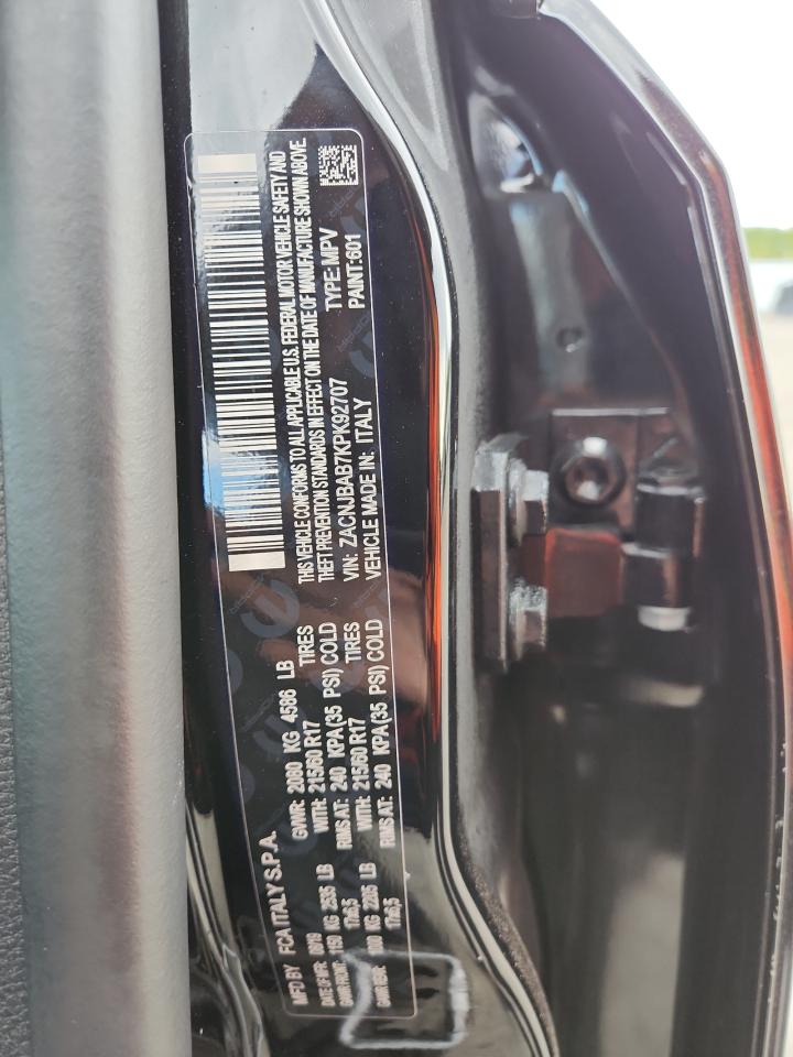 2019 Jeep Renegade Sport VIN: ZACNJBAB7KPK92707 Lot: 80779315