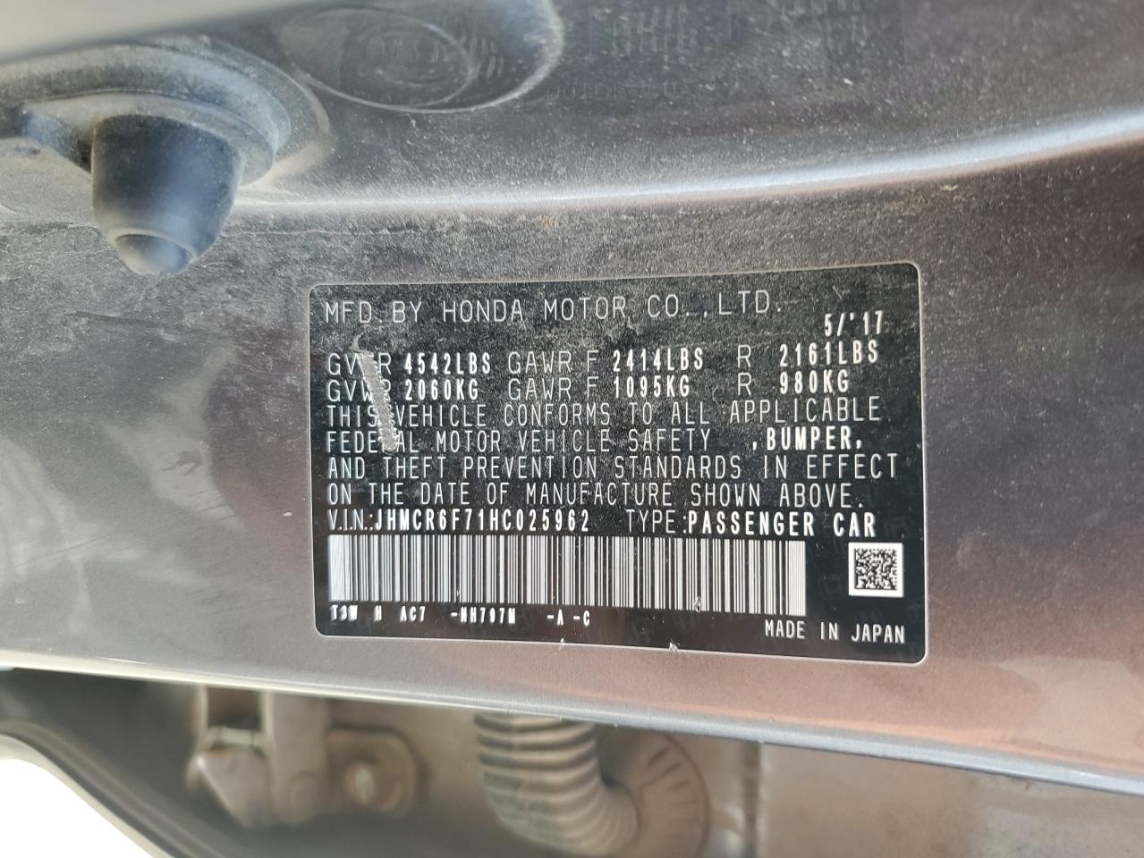 2020 Honda Civic Lx VIN: JHMCR6F71HC025962 Lot: 84229655