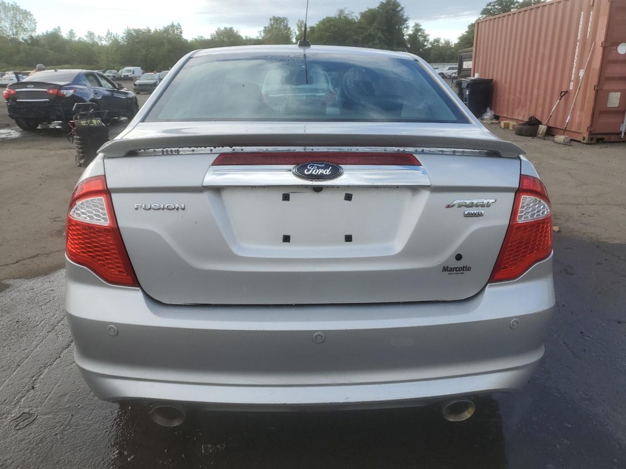 2010 Ford Fusion Sport VIN: 3FAHP0DC9AR136122 Lot: 80151435