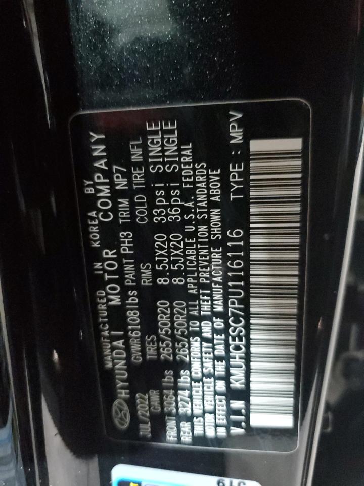 2023 Genesis Gv80 Base VIN: KMUHCESC7PU116116 Lot: 71244545