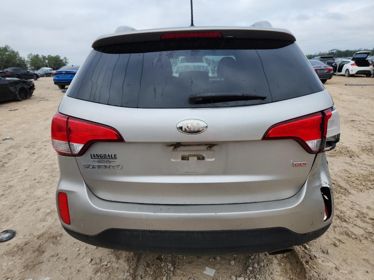 2014 Kia Sorento Lx VIN: 5XYKT3A63EG438033 Lot: 81080485