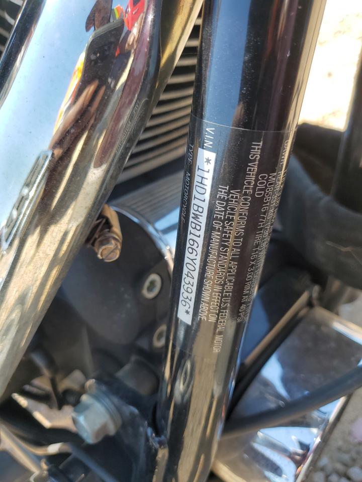 2006 Harley-Davidson Flstci VIN: 1HD1BWB166Y043936 Lot: 71221625