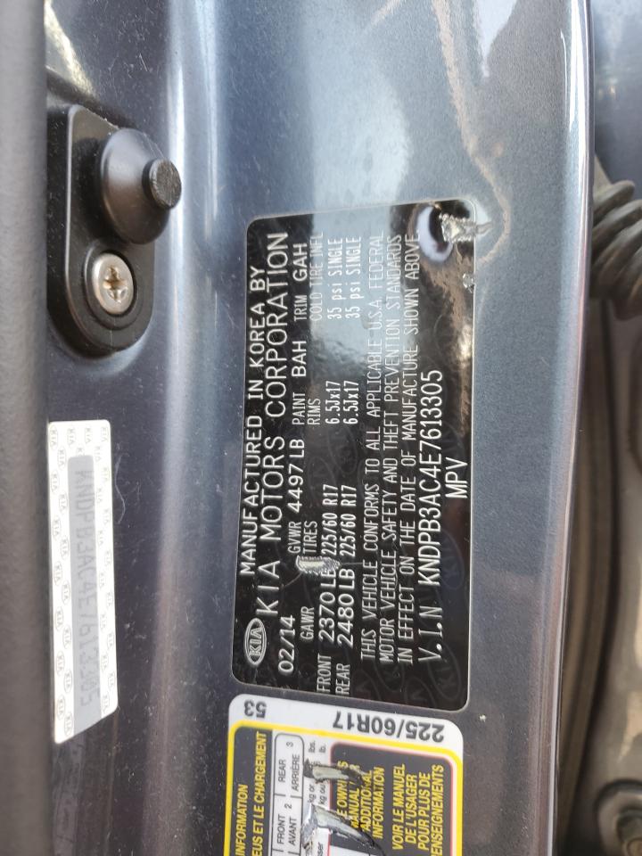 2014 Kia Sportage Base VIN: KNDPB3AC4E7613305 Lot: 71136235