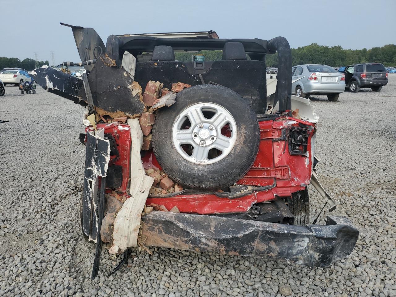 2015 Jeep Wrangler Sport VIN: 1C4AJWAG3FL711005 Lot: 80410485