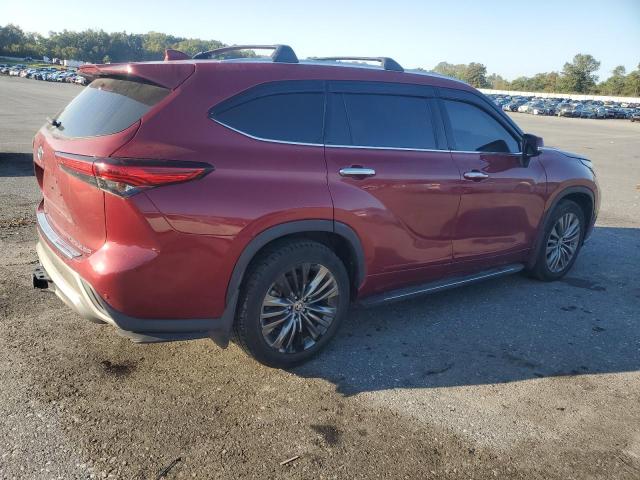  TOYOTA HIGHLANDER 2021 Красный