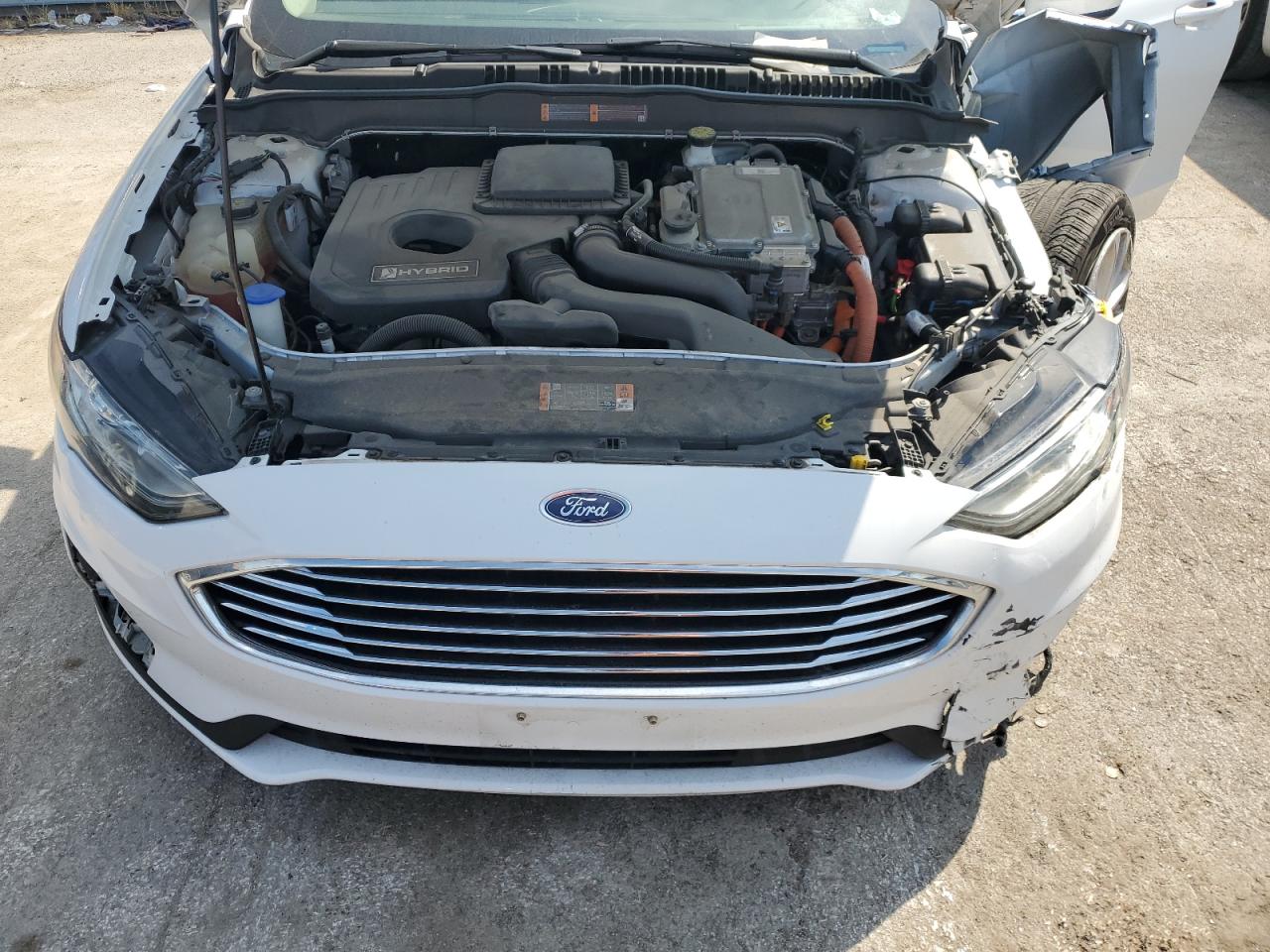 2019 Ford Fusion Se VIN: 3FA6P0LU2KR205025 Lot: 71165405