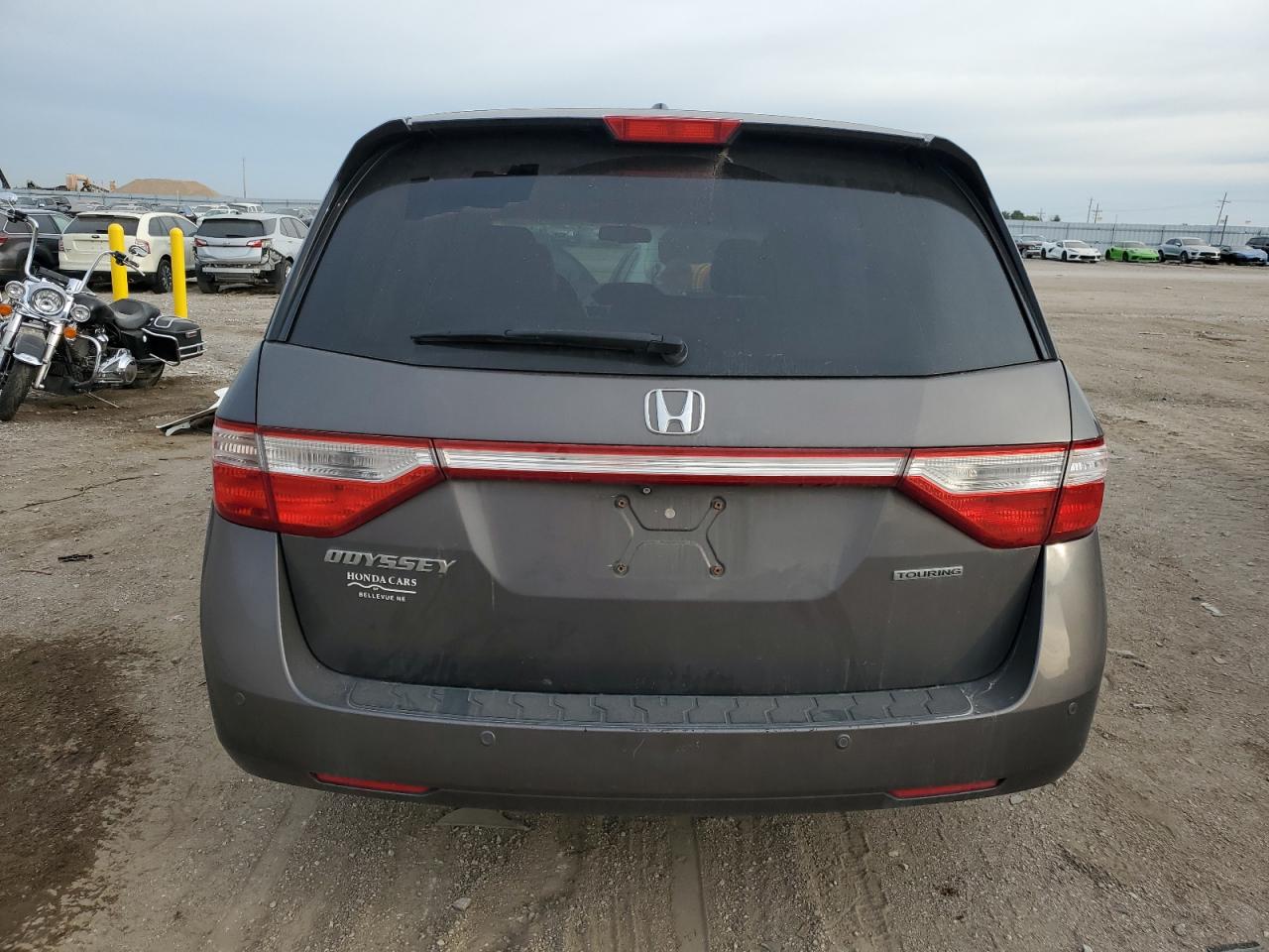 2012 Honda Odyssey Touring VIN: 5FNRL5H96CB032505 Lot: 81922365